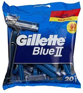 Gillette Blue II Einwegrasierer 20 St.