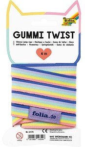 folia RAINBOW Gummitwist mehrfarbig