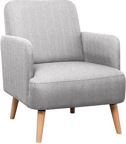 meet powered by PAPERFLOW Besuchersessel Brooks FTBRO.23.02 grau Stoff, 1 St.