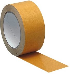 SUPRA doppelseitiges Klebeband 50,0 mm x 25,0 m, 1 Rolle