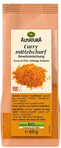 ALNATURA Curry Bio-Gewürz, 60,0 g