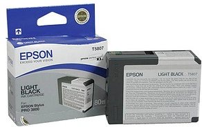 EPSON T5807 light schwarz Druckerpatrone