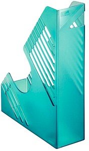 Thumbnail - bene Stehsammler 50100BLT blau-transparent Kunststoff, DIN A4