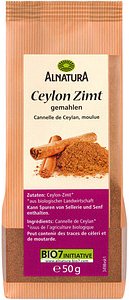 ALNATURA Ceylon Zimt Bio-Gewürz, 50,0 g