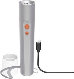 Thumbnail - hama FL350-C LED Taschenlampe silber 17,5 cm, 1 St.