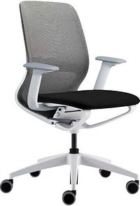 sedus Bürostuhl se:motion net, EM-821/111 Stoff grau, Gestell grau
