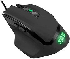 Sharkoon SHARK Force II Gaming Maus kabelgebunden schwarz