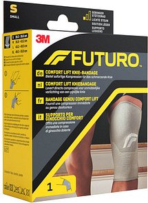 FUTURO™ Kniebandage Comfort Lift 76586DABI, Gr. S grau 30,5-36,8 cm, 1 St.