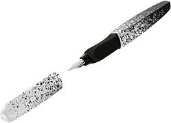 Thumbnail - Pelikan Twist® Color Blocking Patronenfüller black white M (mittel), 1 St.