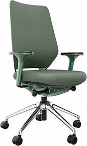 Thumbnail - fm Bürostuhl Asiento, 4260761570419 Stoff grün, Gestell grün