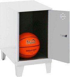 Simonrack Spind SIMONLOCKER DISM weiß, grau 8425437119972, 1 Schließfach 30,0 x 50,0 x 57,5 cm