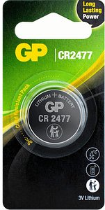 GP Knopfzelle CR2477 3,0 V