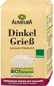 ALNATURA Bio Dinkelgrieß 500,0 g