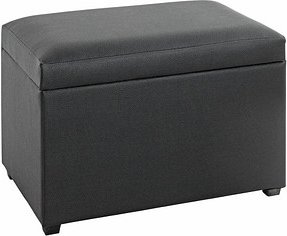 Thumbnail - HAKU Möbel Sitztruhe 52524 schwarz Kunstleder 58,0 cm