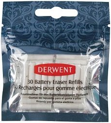 DERWENT Radiergummi weiß, 30 St.