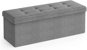 Thumbnail - SONGMICS Sitztruhe LSF77G hellgrau Stoff 110,0 cm