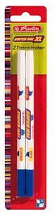 2 herlitz SUPER HAI Tintenkiller