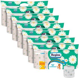 Thumbnail - Regina Toilettenpapier Kamillenpapier 3-lagig, 56 Rollen