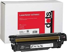 dots schwarz Toner kompatibel zu HP 507A (CE400A)