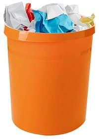 HAN Grip Papierkorb 18,0 l orange, 1 St.