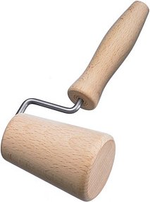 WESTMARK Teigroller Blech Woody braun