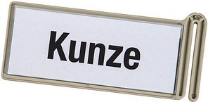 EICHNER Beschriftungsschilder grau für EICHNER Ablagefächer