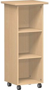 Thumbnail - geramöbel Flex Bürowagen buche 3 Ebenen 40,0 x 45,0 x 117,0 cm