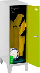 Simonrack Spind SIMONLOCKER DISM grau, grün 8425437121623, 1 Schließfach 40,0 x 50,0 x 101,5 cm