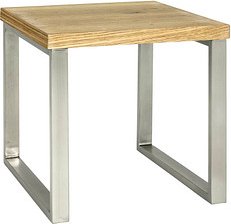 Thumbnail - HAKU Möbel Beistelltisch rechteckig Holz eiche 45,0 x 50,0 x 45,0 cm, 1 St.