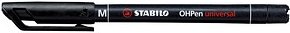 Thumbnail - STABILO OHPen universal Folienstifte schwarz 1,0 mm permanent, 10 St.