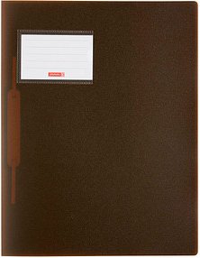 BRUNNEN Schnellhefter FACT! Kunststoff braun transluzent DIN A4