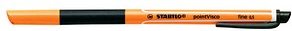 STABILO pointVisco Gelschreiber orange 0,5 mm, Schreibfarbe: schwarz, 10 St.
