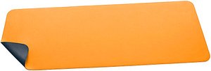 Thumbnail - SIGEL Schreibtischunterlage gelb/grau Lederimitat 80,0 x 30,0 cm, 1 St.
