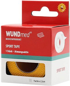 WUNDmed® Tape Sport 04-023 2,5 cm x 8,0 m, 1 St.