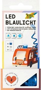 2 folia LED Blaulicht LED Dekoleuchten blau