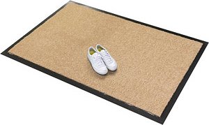 Mercury Fußmatte Alpha beige 80,0 x 120,0 cm