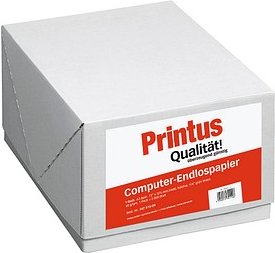 Printus Endlospapier A3 quer 1-fach, 60 g/qm weiß 2.000 Blatt