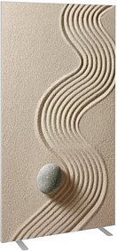 Thumbnail - PAPERFLOW Trennwand easyScreen ES97005, Sand bunt 94,0 x 173,2 cm, 1 St.