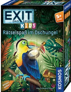 Thumbnail - KOSMOS EXIT - Das Spiel: Kids Rätselspaß im Dschungel Escape-Room Spiel, 1 St.