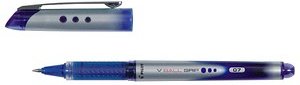 PILOT V-BALL GRIP 07 Tintenroller blau/silber 0,4 mm, Schreibfarbe: blau, 1 St.