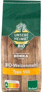 UNSERE HEIMAT Bio Bioland Weizenmehl Type 550 1,0 kg