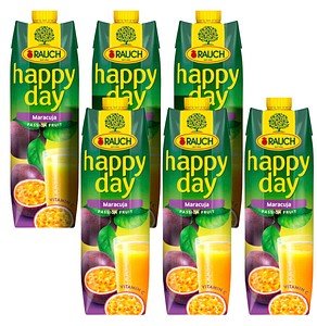 happy day Fruchtnektar Maracuja 6x 1,0 l