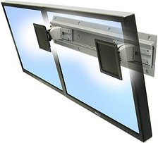 ergotron Monitor-Halterung Neo-Flex 28-514-800 grau für 2 Monitore, Wandhalterung