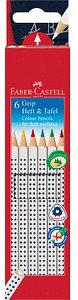 Thumbnail - FABER-CASTELL GRIP Kreidestifte farbsortiert 6 St.