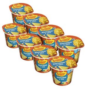 Maggi® 5 Minuten Terrine Makkaroni & Käse Fertiggericht 8x 63,0 g