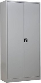 Thumbnail - Gürkan Metallschrank 100161 lichtgrau 92,0 x 42,0 x 195,0 cm, aufgebaut, 1 St.