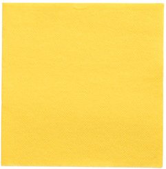 PAPSTAR Servietten Daily Collection gelb 2-lagig 32,0 x 32,0 cm, 20 St.