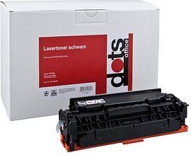 dots schwarz Toner kompatibel zu HP 304A (CC530A)