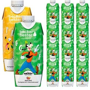 beckers bester Goofy & Pluto Milder Multi Fruchtsaftgetränk 12x 0,33 l