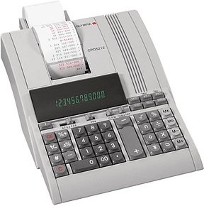 Thumbnail - OLYMPIA CPD 5212 Tischrechner druckend lichtgrau